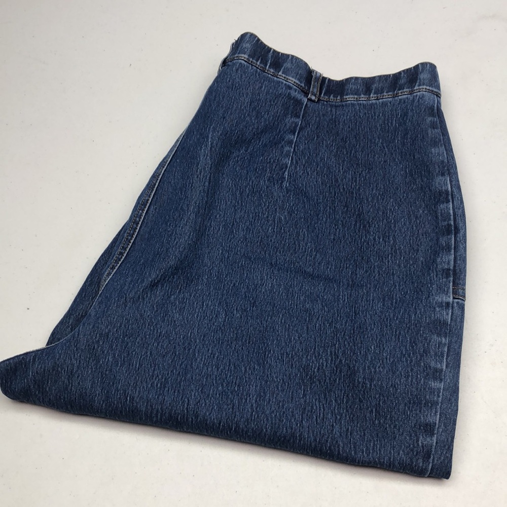 HAGGAR CONTOUR FIT CAPRI JEANS 16/33x22 ⭐️